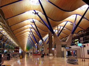 Terminal T4 at Barajas Airport, Richard Rogers Partnership, Madrid, 2005. 