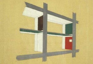 Estudio de colores para las logias de la Unitè d’Habitation, Le Corbusier, Marsella (Francia),1951.