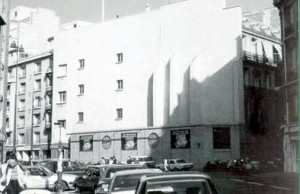 Estado previo a la realización del mural “Le Balcon”,  Fabio Rieti, París Dpt 75 (Francia), 1985.