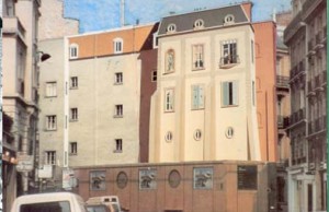 Mural “Le Balcon”,  Fabio Rieti, París Dpt 75 (Francia), 1985.