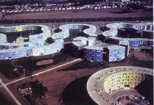 Quartier de La Grande-Borne. Émile Aillaud, Grigny (Francia), 1967-1971. 